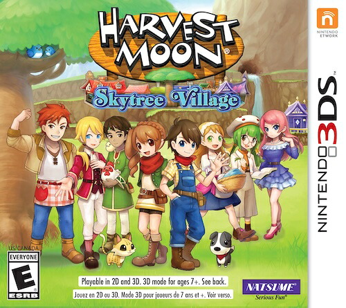 【中古】北米版 海外版 Nintendo 3DS Harvest Moon Skytree Village 牧場物語|SUN RISE BEACH