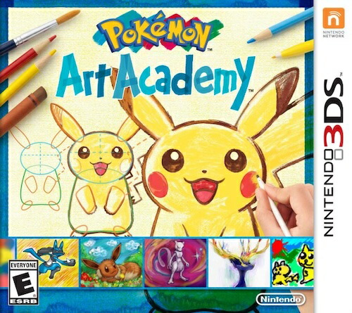 【中古】北米版 海外版 Nintendo 3DS Pokemon Art Academy ポケモンアートアカデミー|SUN RISE BEACH