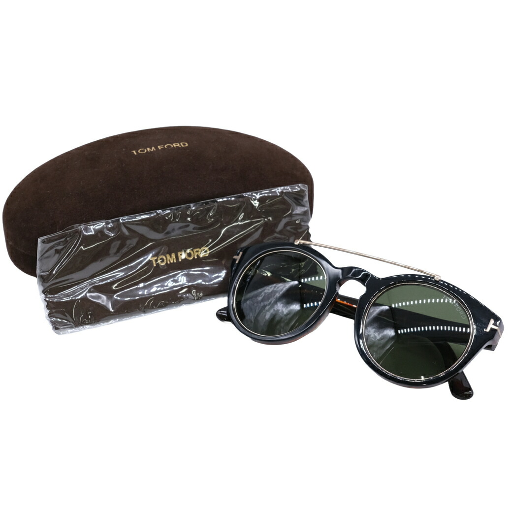 楽天市場】【お値引き】【美品】TOMFORD トムフォード サングラス 黒縁