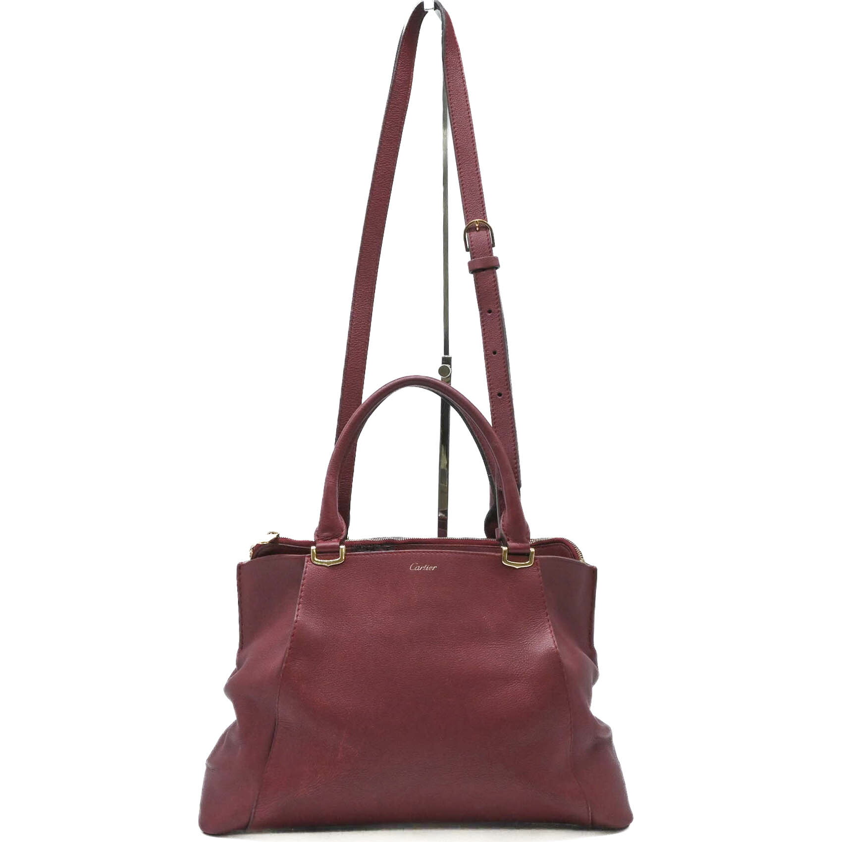 楽天市場】Cartier カルティエ ミニポシェットカーフスキンレザー