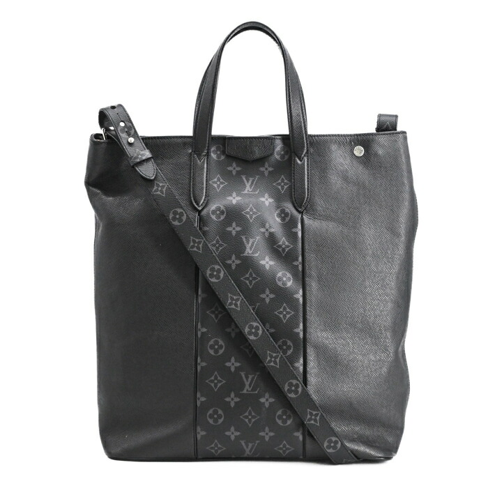 【美品】LOUIS VUITTON ヴィトン タイガラマ モノグラム シティトート トート ハンドバック ショルダーバッグ 商行為 黒いこと ノワール 黒 M30431