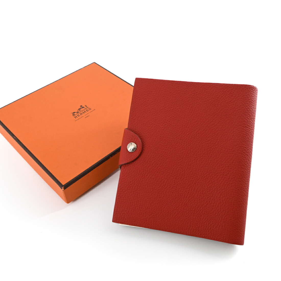 【美品】HERMES エルメス ノートブック ユリスMM エトゥープ 美品】HERMES エルメス ノートブック ユリスMM エトゥープ 大人気