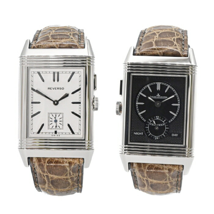 【新品仕上げ済み】ジャガールクルト JAEGER-LECOULTRE レベルソ デュオ 腕時計 272.8.54 Q2718410