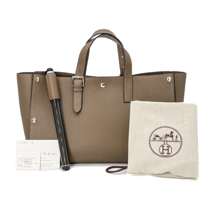 【お割り引き】【未当て嵌める品】HERMES エルメス サックベロ ハンドバック トリヨンクレマンス レディース エトゥーブ 揚水機付き添い人 販売店歌留多あり