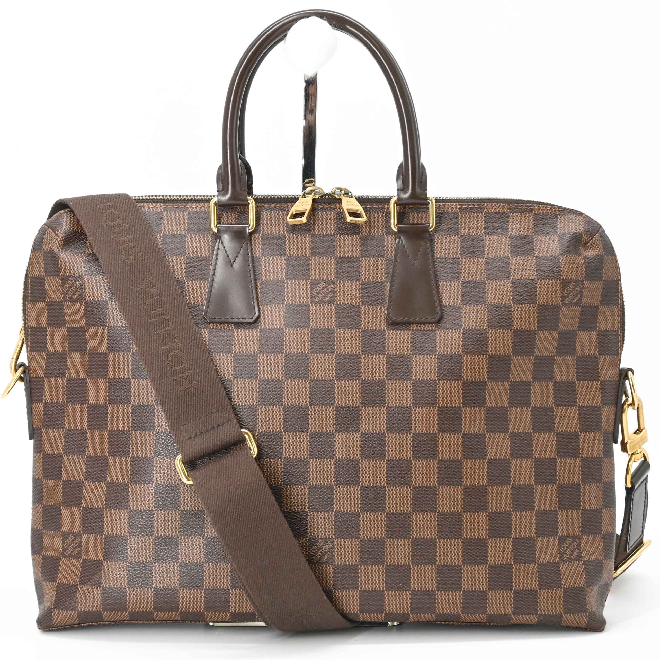 【美品】LOUIS VUITTON ルイ ヴィトン ダミエ PDJポルトドキュマンジュール ブリーフケース ビジネス ショルダーバッグ N42242