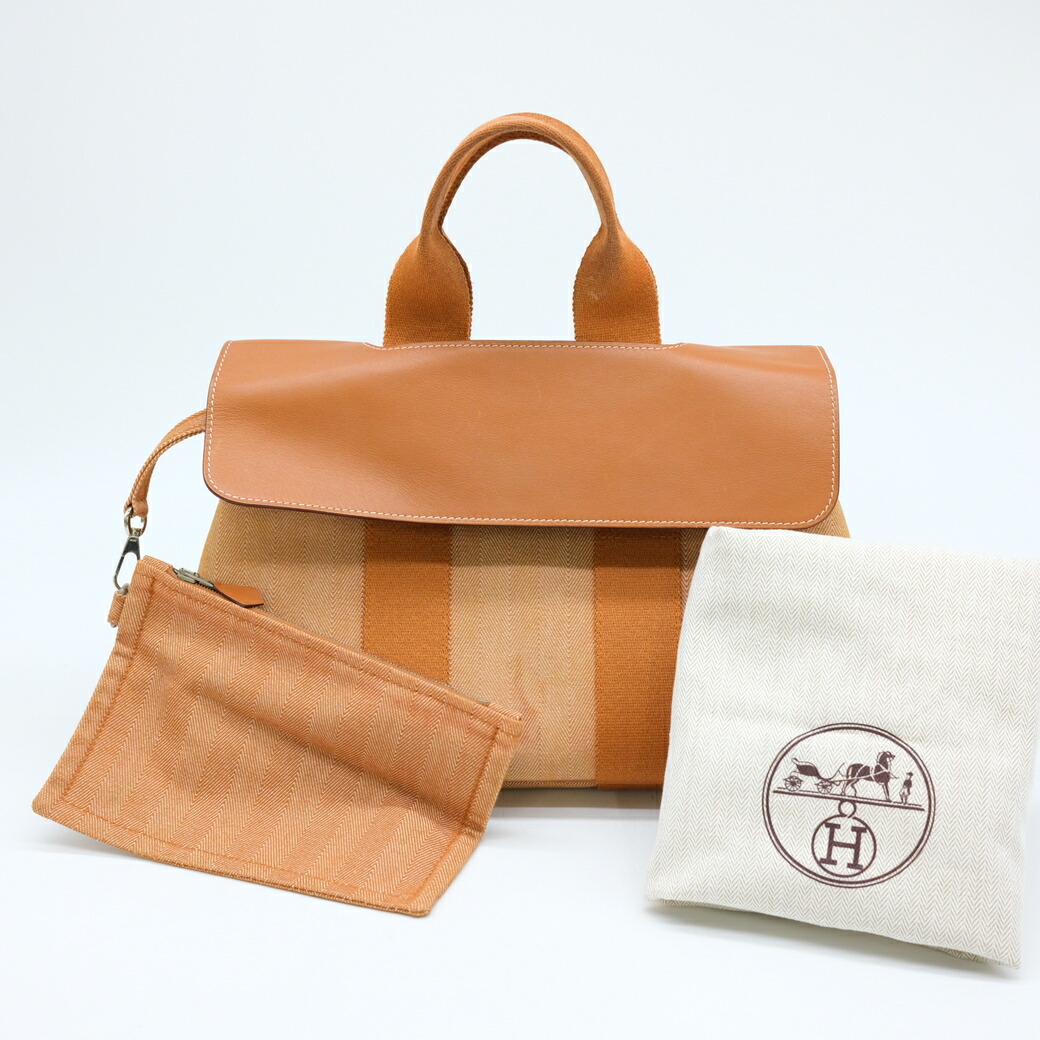 新品 HERMES エルメス ヴァルパライソPM オレンジ バッグ