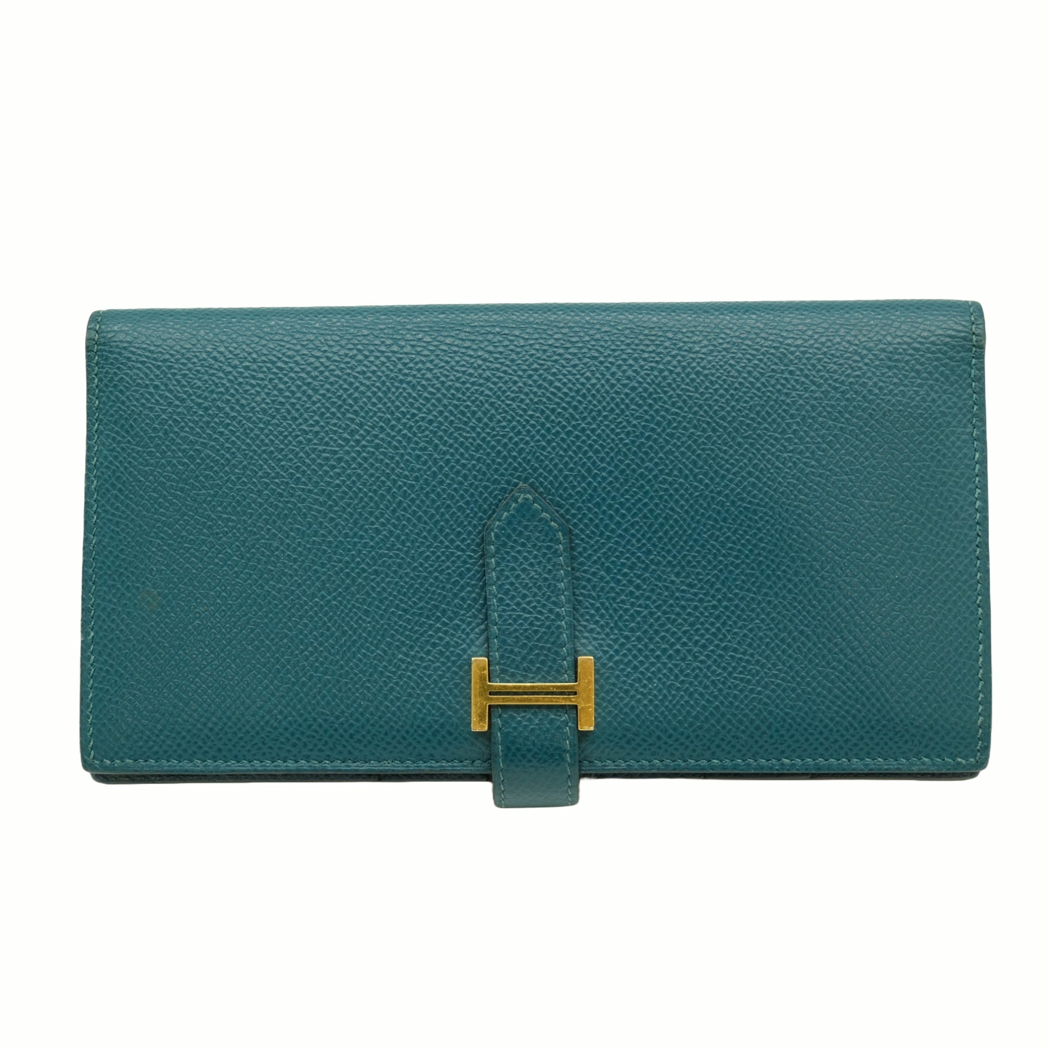 【Hermes】エレガント長財布 ☆ベアンスフレ Celeste HERMES （新品・未使用品）エルメス ベアン スフレ ヴェルソ 二