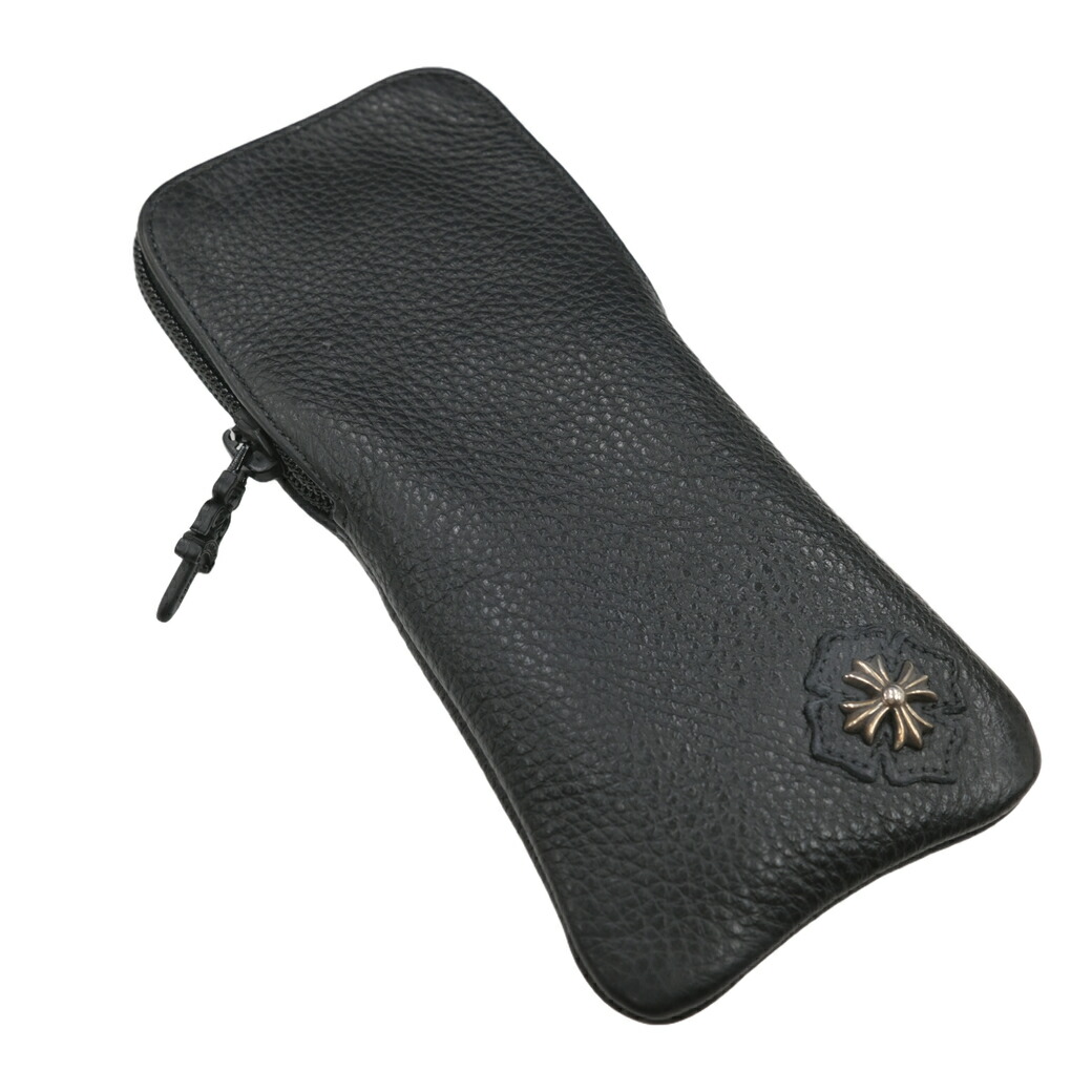 CHROME HEARTS クロムハーツ ブラック レザーケース 眼鏡ケース 楽天市場】CHROME HEARTS 銀座店 クロムハーツ メガネケース