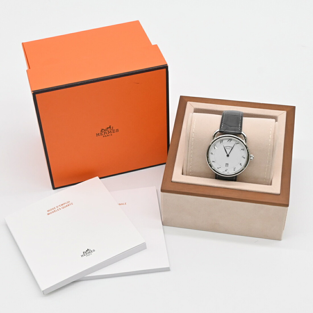 楽天市場】【ウォッチ】HERMES エルメス アルソー クリーム文字