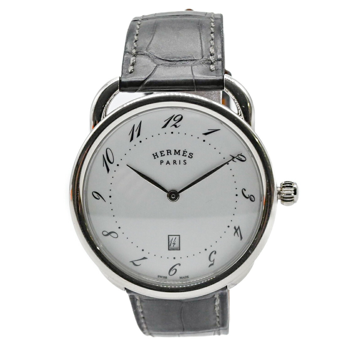 楽天市場】エルメス アルソー Hデコ ウォッチ ミディアムモデル 腕時計