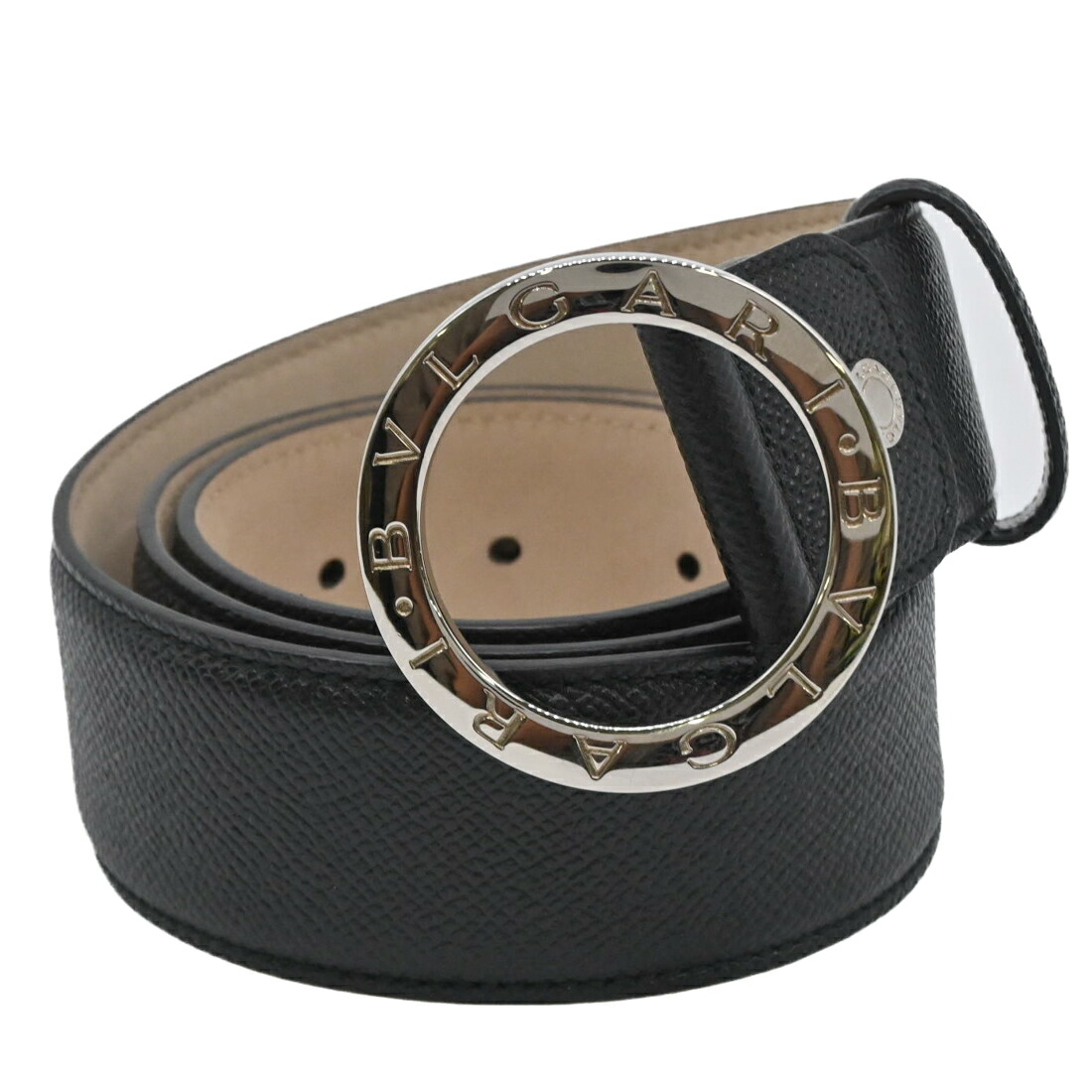 未使用級 ブルガリ 本革ベルト 黒×茶 110cm±5 伊製 518 中古・古着通販】BVLGARI (ブルガリ) ベルト｜ブランド・古着