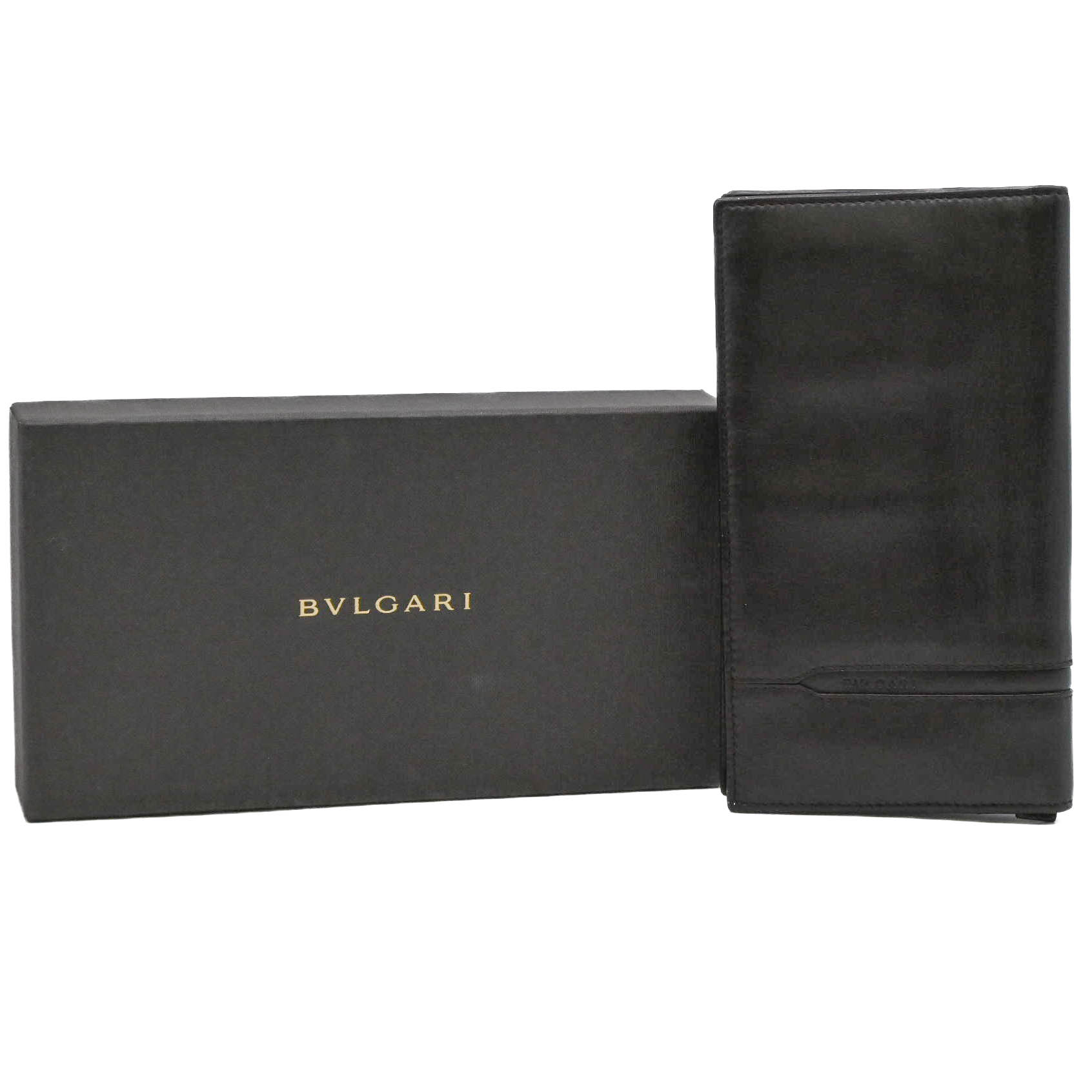 楽天市場】【中古】 ブルガリ BVLGARI クラシコ 二つ折り 長財布