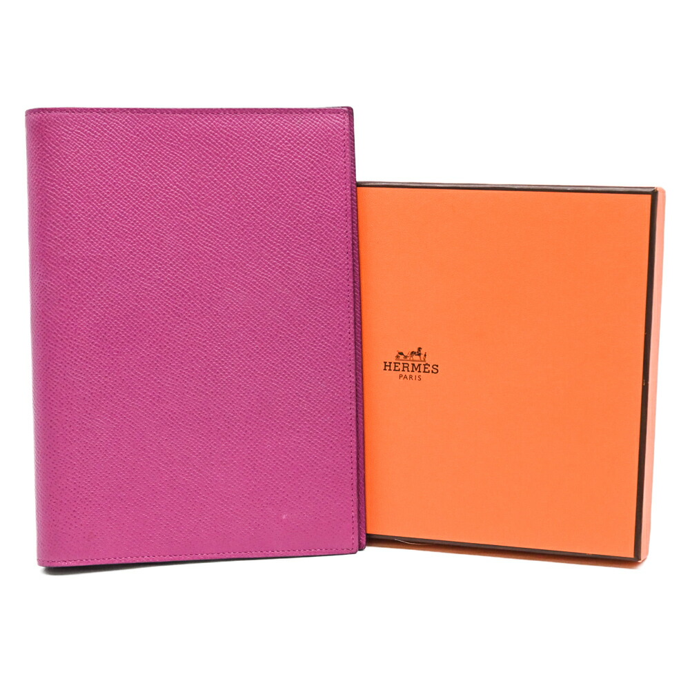 楽天市場】【美品】エルメス【HERMES】 ブックカバー セリエ