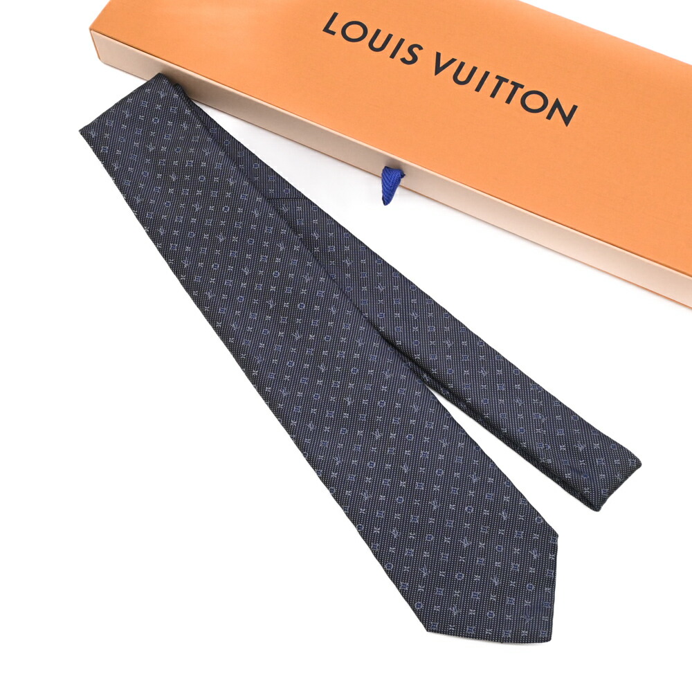 LVルイ・ヴィトン ネイビー　紺紫　ドット　ワンポイントロゴ　水玉ドット louis-vuitton-lv-blason-dots-