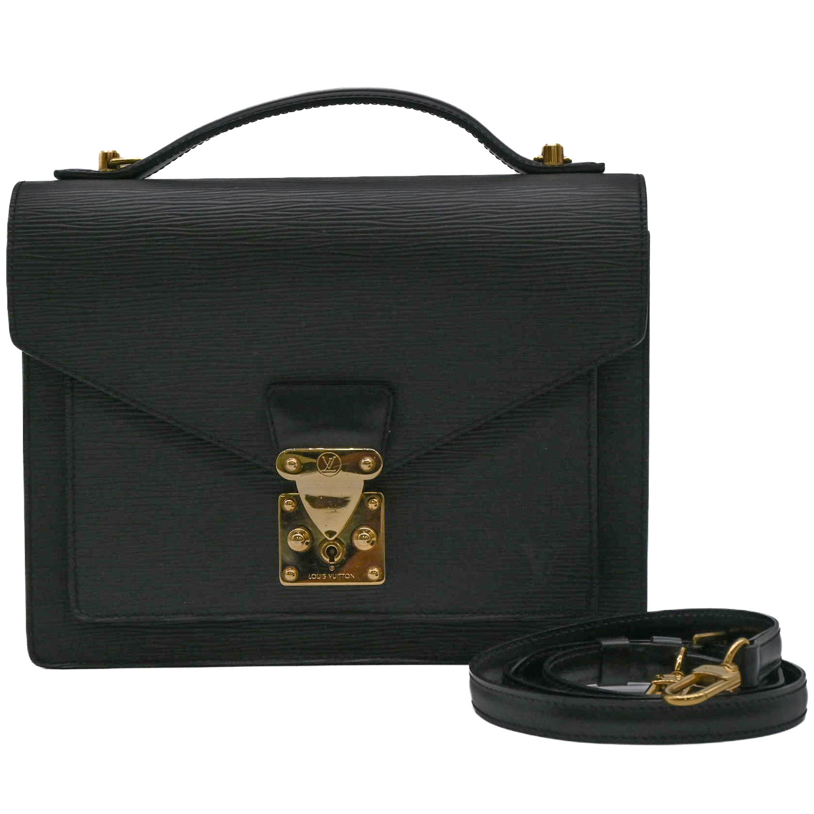 LOUIS VUITTON ルイヴィトン エピ モンソー ビジネスバッグ LOUIS VUITTON ルイヴィトン エピ モンソー ビジネスバッグ