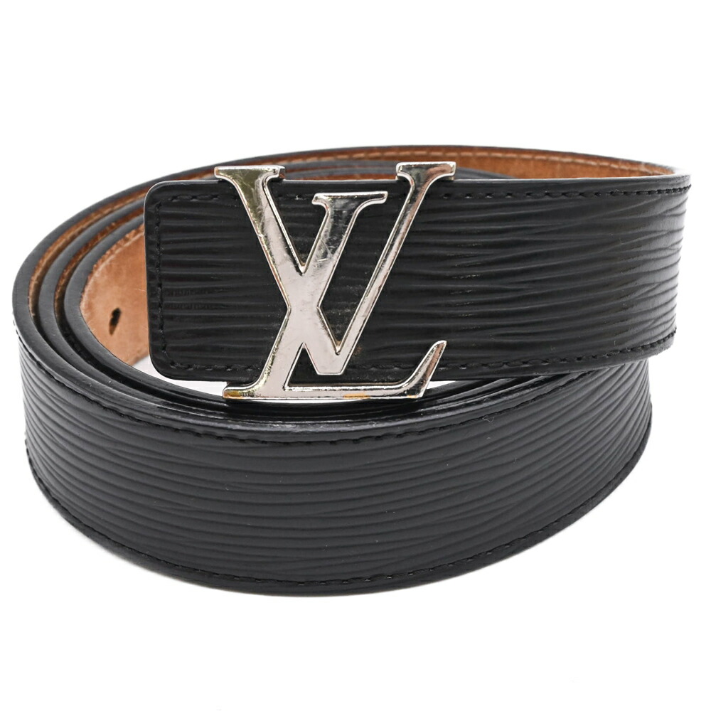 【miyu】Louis Vuitton ベルト ゴールド✕黒 louis-vuitton--