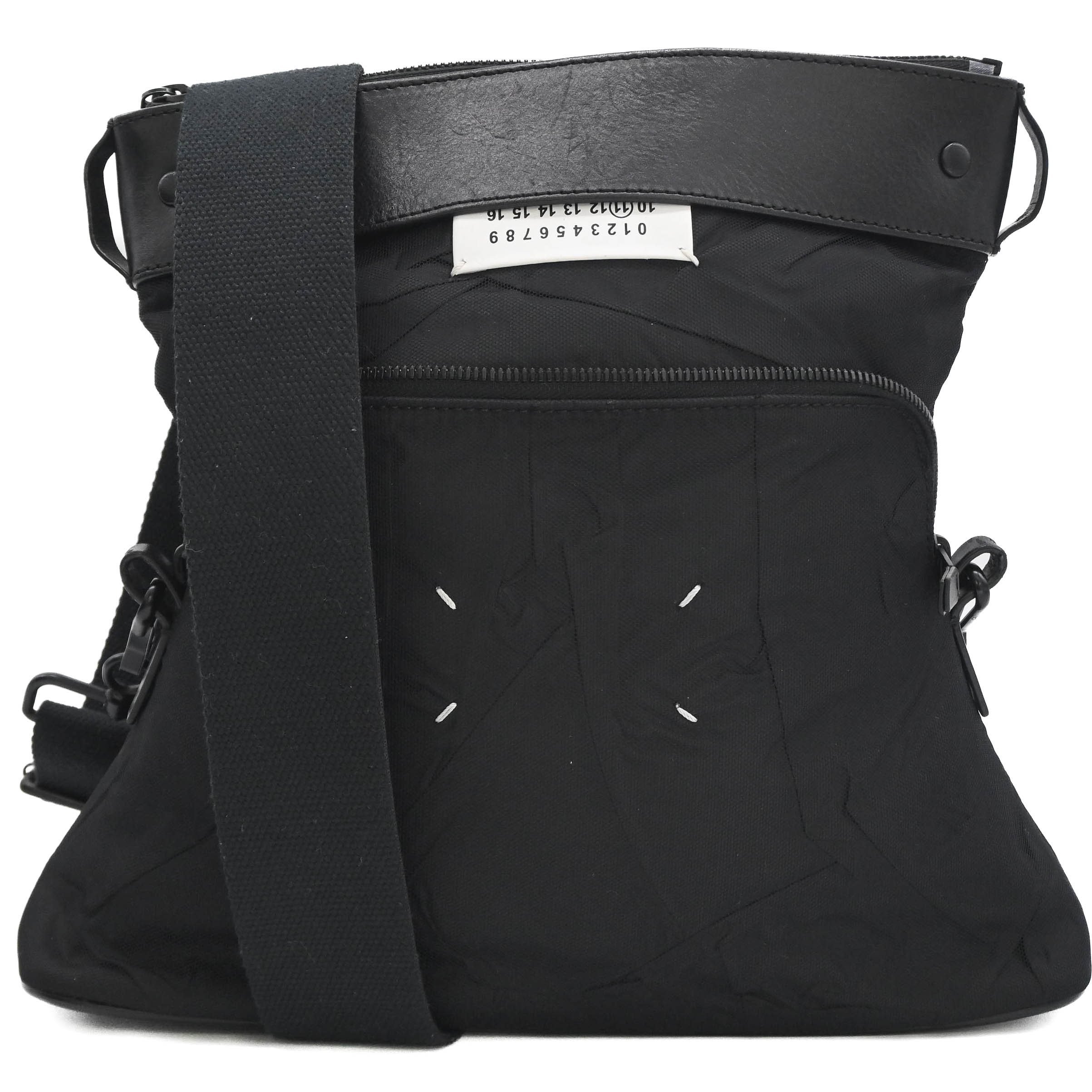 即日発送 Maison Margiela ブラックメッセンジャーバッグ 未使用 楽天