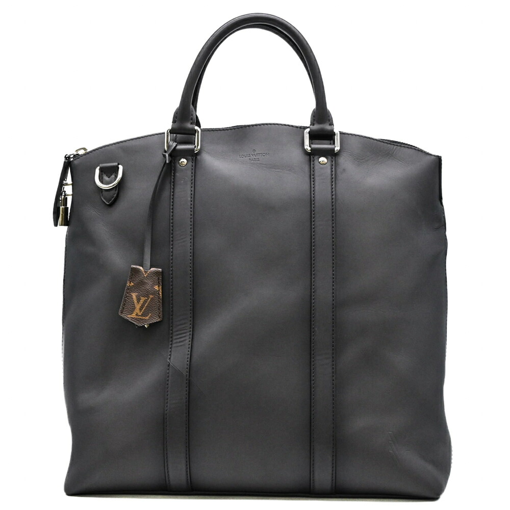 【お値引き】LOUIS VUITTON ルイ ヴィトン M42598 キュイールオンブレカバ トートバッグ ハンドバッグ ビジネス メンズ グレー 86,670円