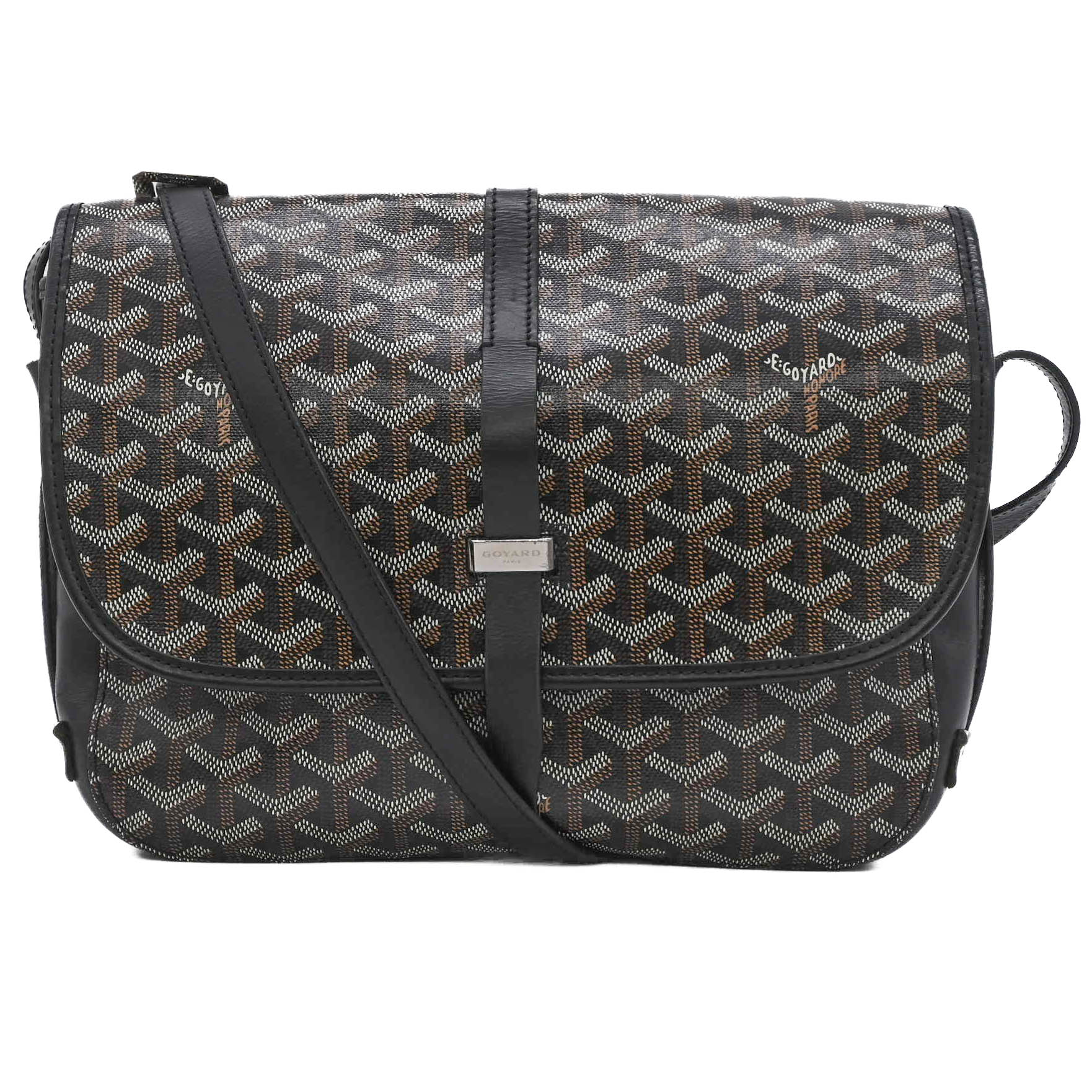 【お値引き】GOYARD ゴヤール ベルヴェデーレ MM 黒 ブラック ショルダーバッグ ストラップ メンズ レディース|ブランド買取販売SRC2号店