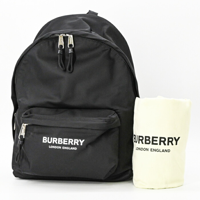 美品　BURBERRY LONDON ナイロン×レザー　バックパック　黒 美品 BURBERRY LONDON ナイロン×レザー バックパック 黒 ナイロン