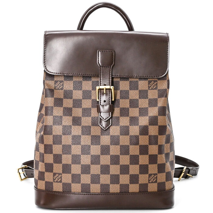 【お値引き】【美品】LOUIS VUITTON ルイヴィトン ダミエ キャンバス ソーホー リュックサック デイバッグ ブラウン レディース N51132｜ブランド買取販売SRC２号店