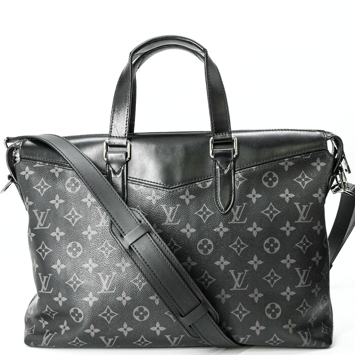 LOUIS VUITTON ルイヴィトン モノグラムエクリプス ブリーフ容れもの エクスプローラー 商行為 メンズ 黒いこと 黒 M40566 同盟罷工一回り付