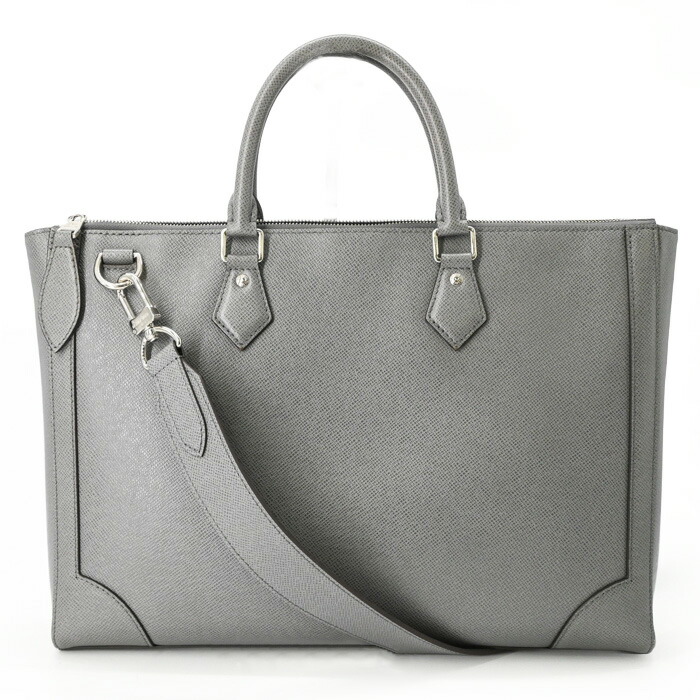 【未当てはめる品】LOUIS VUITTON ルイヴィトン タイ王国ガ か細い ブリーフ容れもの 2way 肩先 商行為御徒面子  なめし革 グラシ 薄墨色 M30856 ストラップ付