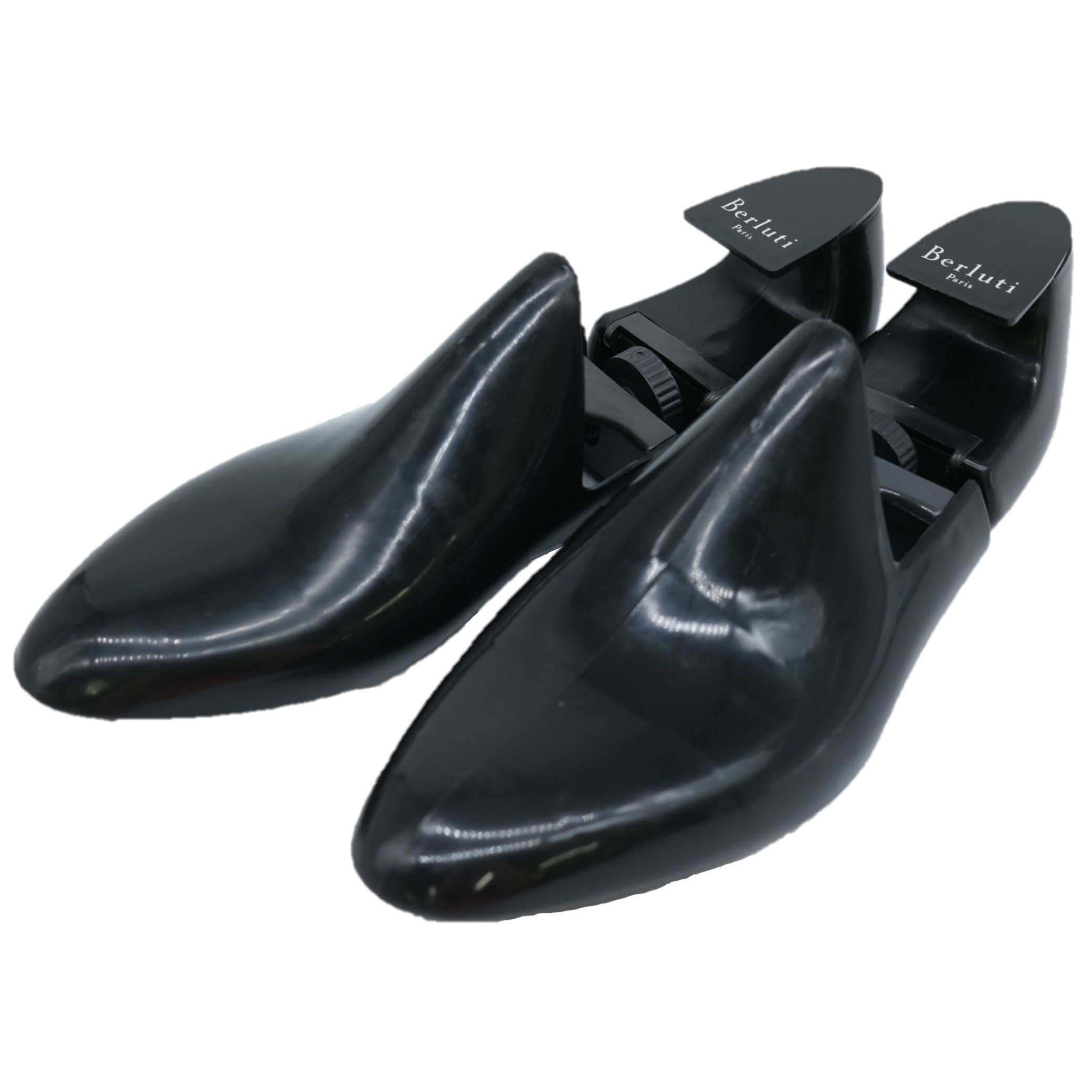 Berluti ベルルッティ シュー天然木 変数式 シューGK 靴蔵入り 挙げ句の果て型 可塑性物質 黒いこと 黒 靴-その他