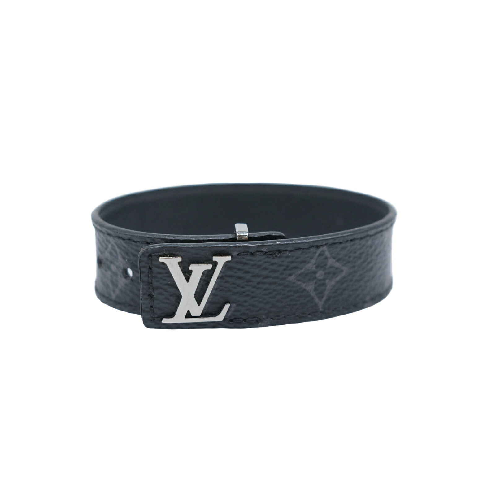 【楽天市場】【お値引き】LOUIS VUITTON ルイヴィトン ブレスレット アクセサリー ブラスレ LVスリム モノグラムエクリプス ...