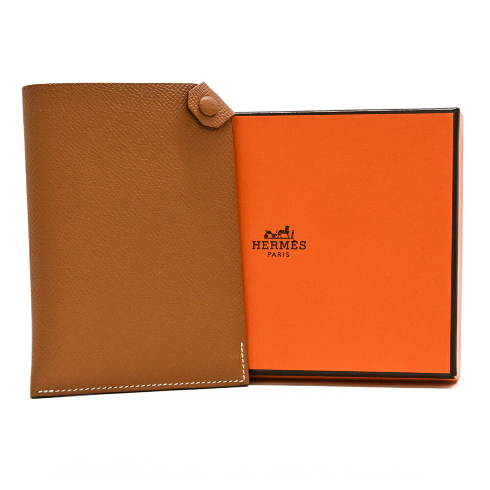 【新品未使用】2024AW新色 HERMES パスポートケース ターマックW刻印 HERMES パスポートケース Tarmac ターマック (HERMES/パスポート
