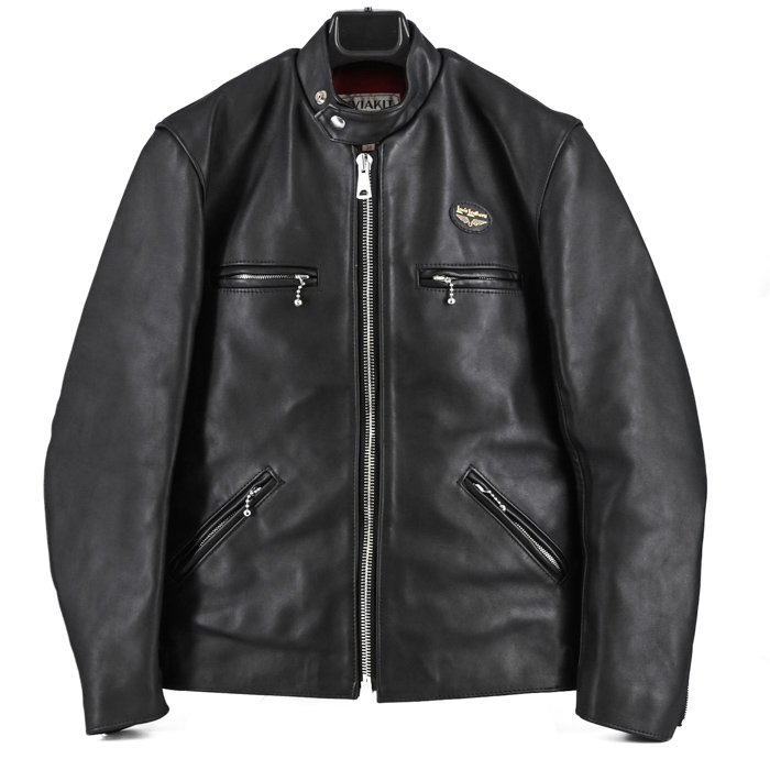 楽天市場】美品 Lewis Leathers ドミネーター 40 ハラコ 黒