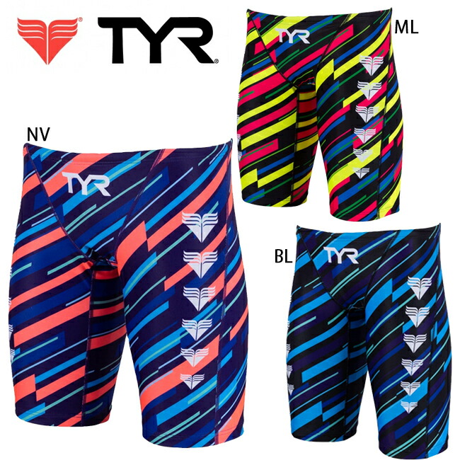 楽天市場 送料無料 メンズ水着 Tyr ティア トレーニング水着モデル オシャレ 男性用メンズ 水着made In Japan 日本製 メンズロングボクサー 練習用水着ハーフスパッツ Jcstl 19m S R S