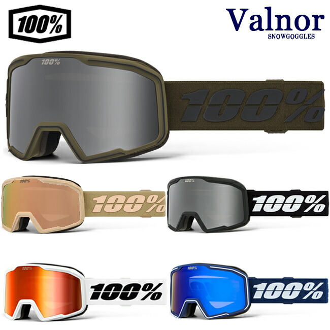 楽天市場】送料無料 スノーゴーグル 100% ワンハンドレッドパーセント
