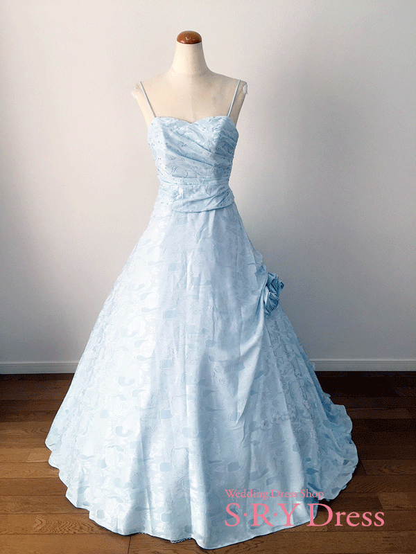 在庫限り 楽天市場 カラードレス演奏会ウェディング二次会 Mサイズスガイブルー プリンセスラインaライン S R Y Dress 豪華 Www Rvworkshop Com