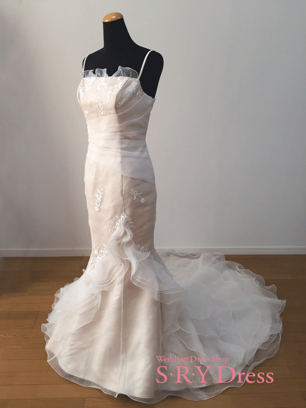 21新商品 レディースファッション ウエディングドレス フォトウエディング 二次会 ウェディングドレス 袖あり Wd5353 後撮り 前撮り ビーチフォト 海外挙式 プリンセス エンパイア Aライン ロングトレーン Mangiare1999 Com