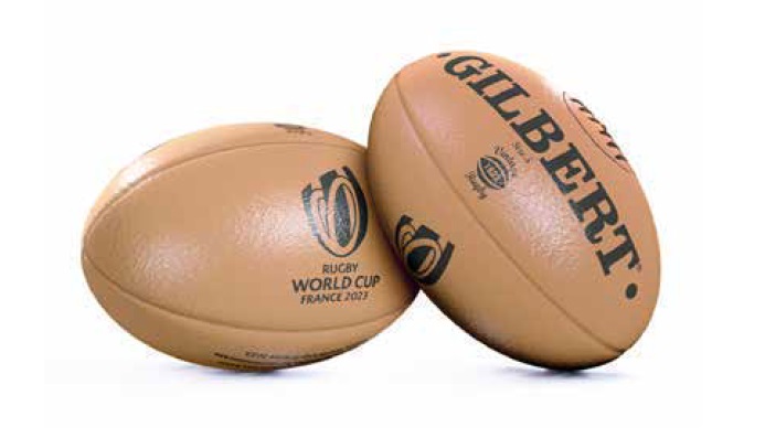 限定発売 RWC 2023ヴィンテージ・レザーボール (5号)|SSマツムラ