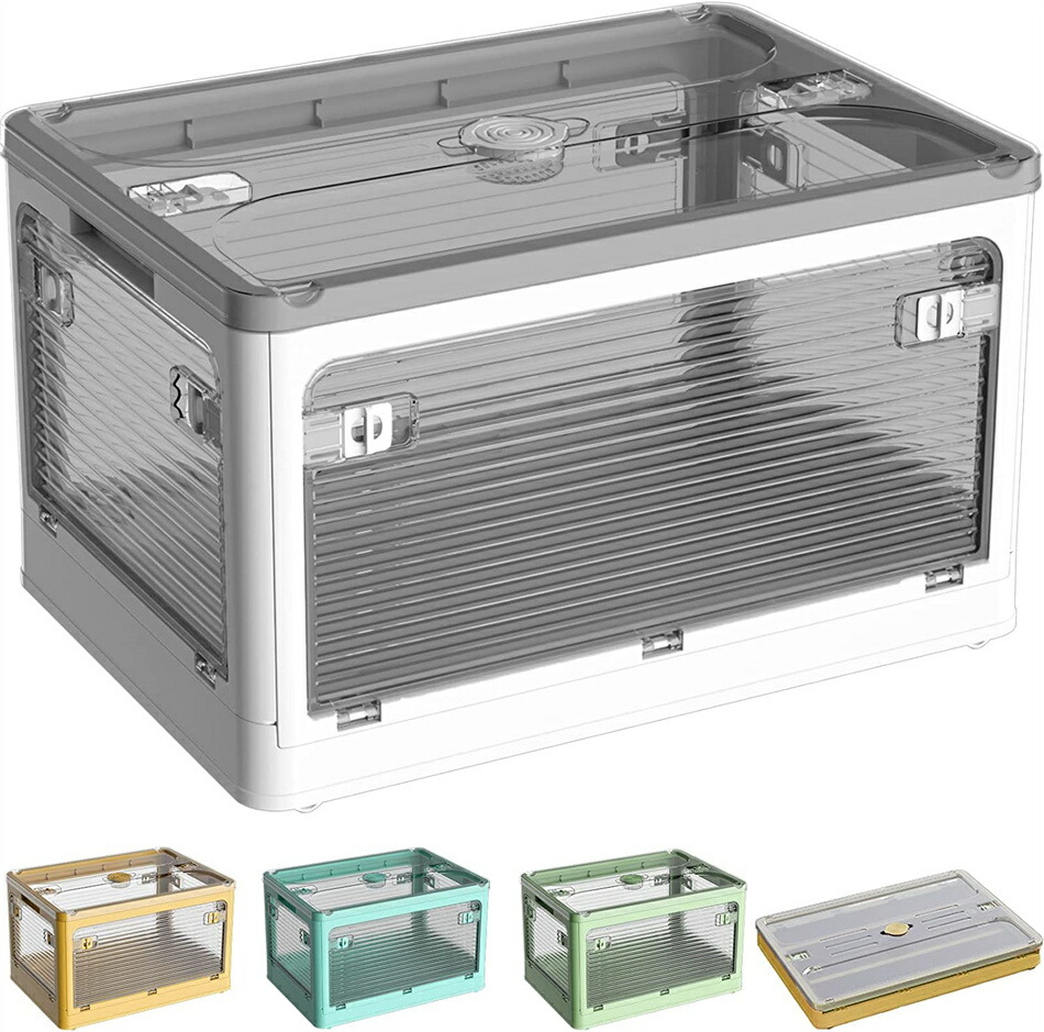 収納ボックス 3個 XXL 折り畳み 蓋付き 積み重ね 全方向 大容量 Amazon｜X XUNTAO【収納ボックス 折りたたみ】蓋付き 積み重ね