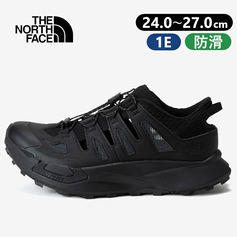THE NORTH FACE ザ・ノース・フェイス ベクティブ ブリーズ 2 VECTIV Breeze 2 NF52644 レディース メンズ サンダル スニーカー お上さん靴 成人男性靴 黒 置き目取りすてる トレイル駈けっくら 厚底 防滑 駈けっくら 通気性 アウトドア 夏 スウィミングプール 海 海水浴
