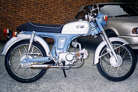 WirusWin HONDA CL50 ロッド サイレンサー マフラー /ウイルズウィン|エスエスオート店