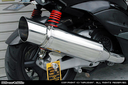 シグナスX HBP マフラー 楽天市場】【送料無料】【数量限定】超高品質HBP静音マフラー