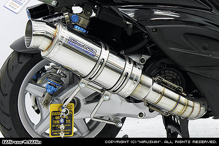 se12j 社外マフラーおそらくウイルズウィン シグナスX（1型）国内SE12J レーシングマフラーG ウイルズウィン