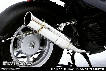 ウイルズウィンマフラーFP4-50 FP4-50マフラー ウイルズウィン（WirusWin） ジョグ（JBH-SA36J