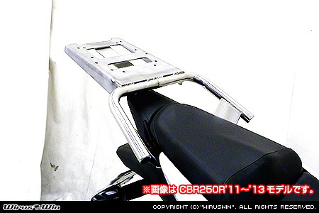WirusWin CB250F 14～モデル リアボックス用ベースブラケット付き タンデムバー/ウイルズウィン｜エスエスオート店