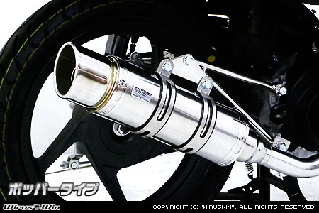 楽天市場】WirusWin ディオ110(JF31) ロイヤルマフラー スポーツタイプ
