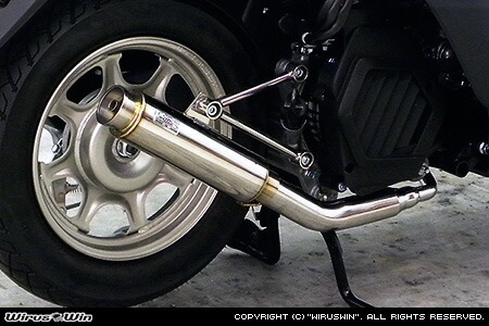 楽天市場】Realize タクト バイクマフラー JBH-AF75 22Racing SUS