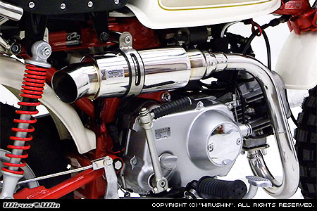 楽天市場】WirusWin モンキー(キャブ車仕様) ロイヤルマフラー