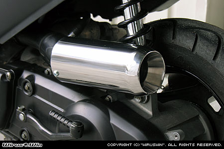 楽天市場】WirusWin アドレスV125 サイレンサー型 エアクリーナーkit