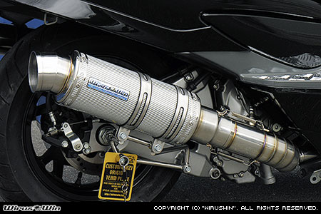 スカイウェイブCJ44.45.46用　THREE ONE グラデーションマフラー スカイウェイブCJ44.45.46用 THREE ONE グラデーションマフラー