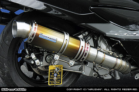 楽天市場】WirusWin スカイウェイブ250(CJ43) マーベラス マフラー