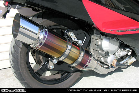 楽天市場】WirusWin スカイウェイブ250(CJ43) プレミアムマフラー